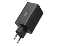 BASEUS sieciowa GaN6 Pro Fast Charger 2C+2U 65W Cluster Black + Kabel Type-C do Type-C 100W(20V/5A) 1m Black - 1298073 - zdjęcie 2
